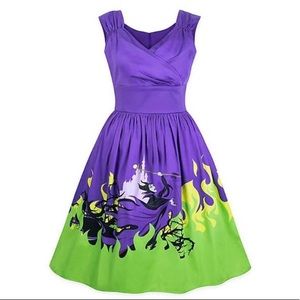 Disney Dress Shop Maleficent Dress Size M EUC